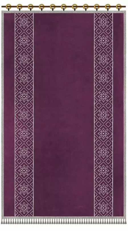 ⁦פרוכת פסי סברובסקי / P135⁩ – תמונה ⁦8⁩