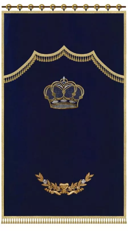 Parochet Crown and Wreath / P120TK - Image 11