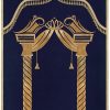 ⁦פרוכת שער פסים מעוטר / P139⁩ – תמונה ⁦17⁩