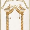 ⁦פרוכת שער פסים מעוטר / P139⁩ – תמונה ⁦21⁩