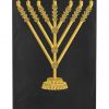 Torah Mantle Chabad menorah
