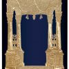 Torah Mantle Vilna Gate full embroidery Three dimensional