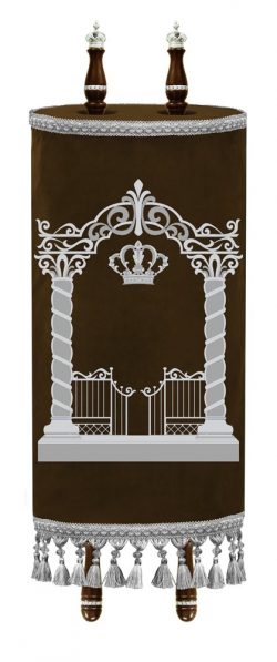 Torah Mantle Mordechai Gate