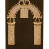 Torah Mantle Marble Pillars / T166 - Image 5