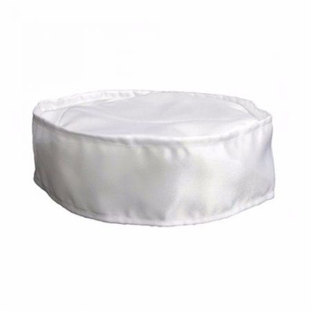 rabbi kippah white satin