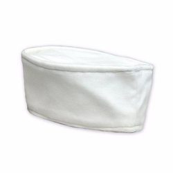 rabbi kippah white velvet