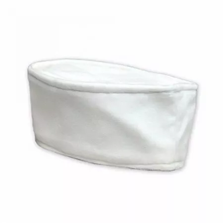 rabbi kippah white velvet