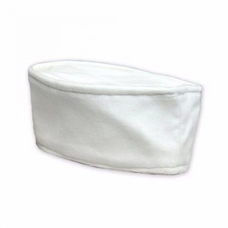 rabbi kippah white velvet