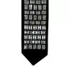 Atarah for Tallit with rectangular Swarovski stones on black velvet - Image 2