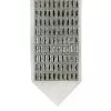 Atarah for Tallit with transparent rectangular Crystal on natural wool - Image 3