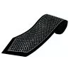Atarah for Tallit on black velvet with small round Swarovski stones - Image 2