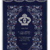 Parochet Flower Corners full blue
