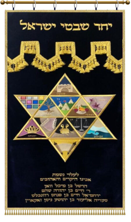 Parochet Magen David Tribes real