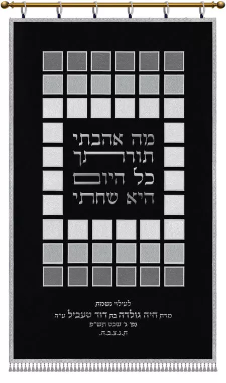 Parochet Squares frame black