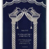 Parochet Striped Gate blue silver