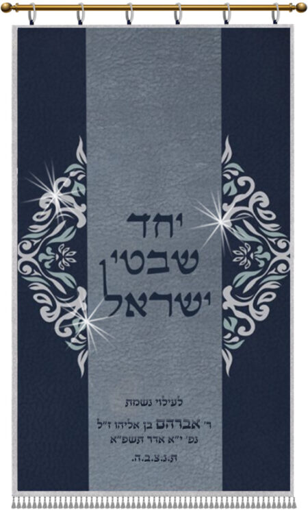 Parochet Yachad Blue blue