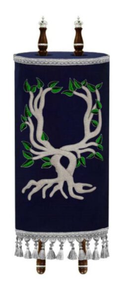 Torah Cover Climbing Tree Hand Made