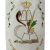 Torah Mantle Holidays Flowers white